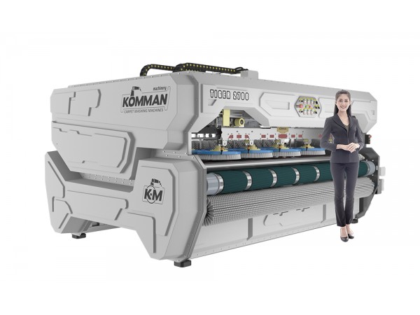 Tam Otomatik Halı Yıkama Makinası TIGER FORCELINE 2700