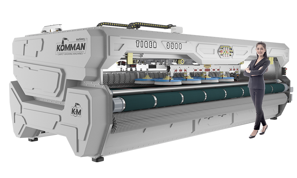 Tam Otomatik Halı Yıkama Makinası TIGER FORCELINE 3500