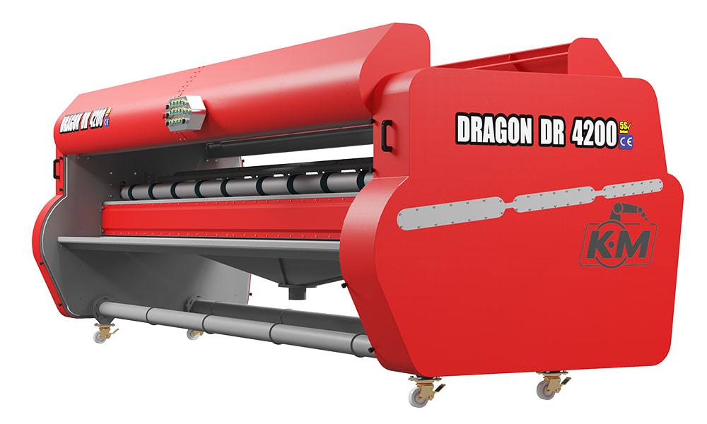 Dragon Halı Çırpma Makinası DR XL 4200 Kırmızı