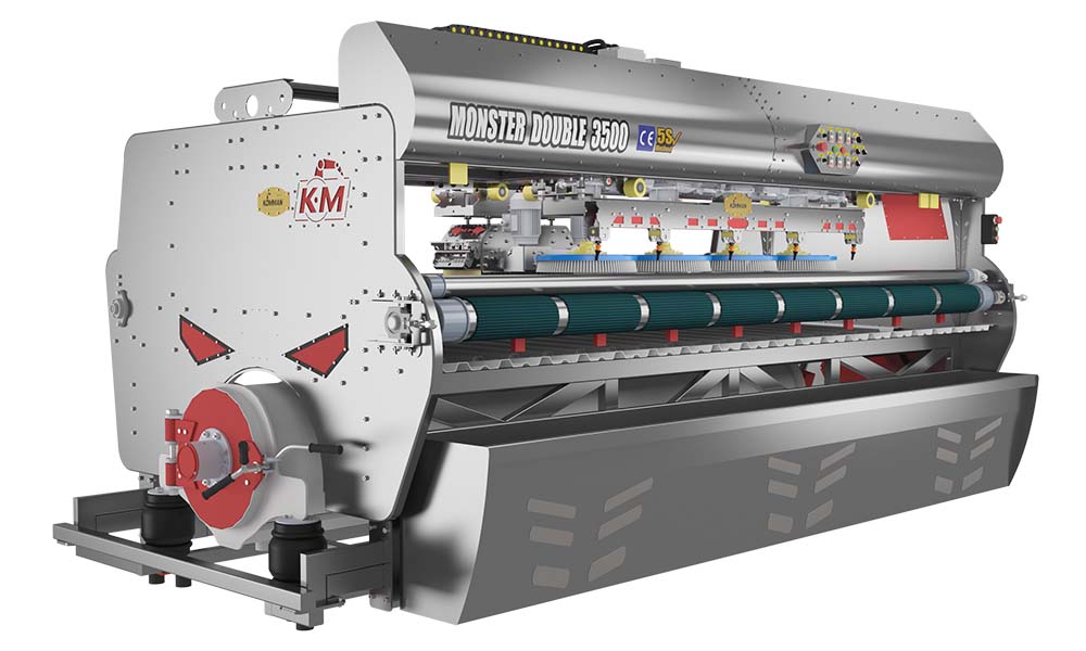 Halı Yıkama ve Sıkma Makinesi Monster Double Power 3500 Krom