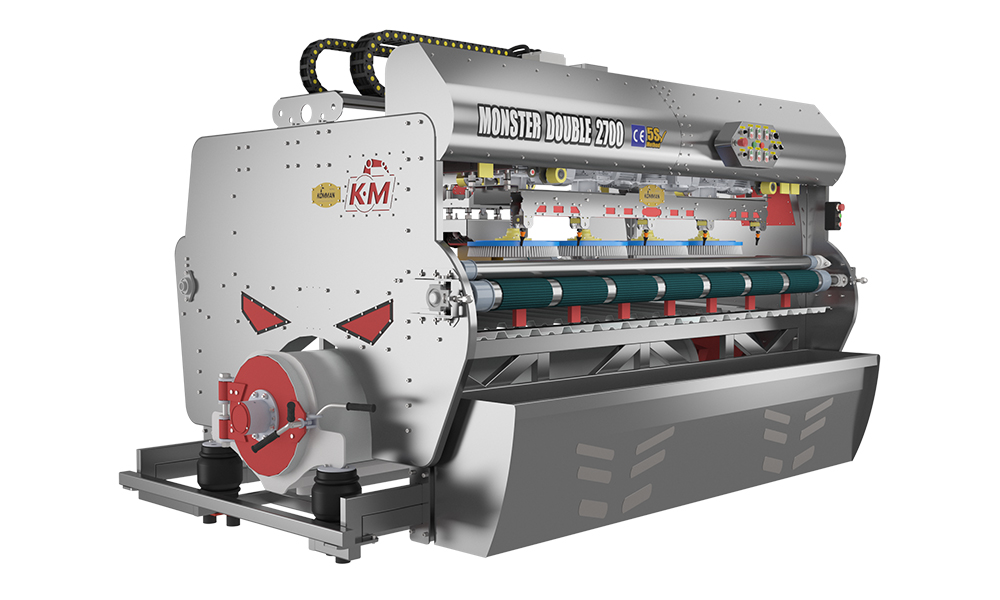Halı Yıkama ve Sıkma Makinesi Monster Double Forceline 2700 Krom
