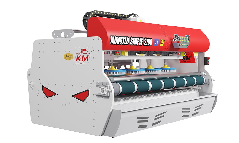 Halı Yıkama Makinesi Monster Simple 2700 Kırmızı