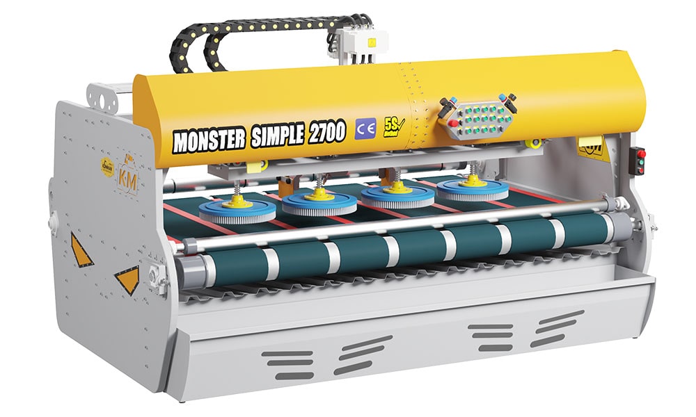 Halı Yıkama Makinesi Monster Simple 2700 Sarı