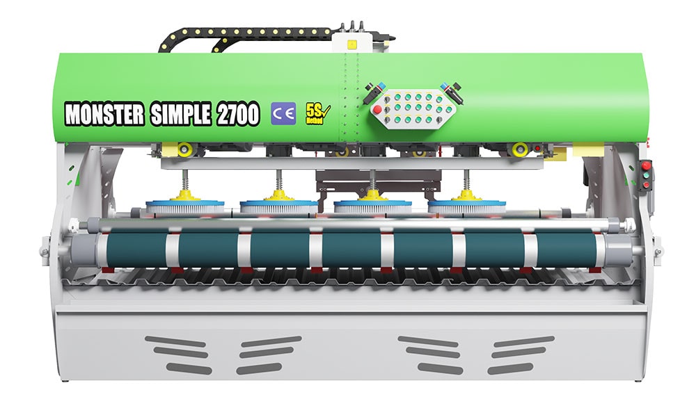 Halı Yıkama Makinesi Monster Simple 2700 Yeşil