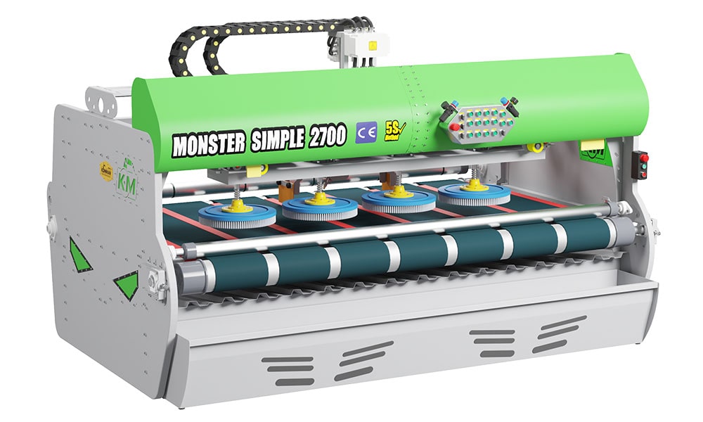 Halı Yıkama Makinesi Monster Simple 2700 Yeşil