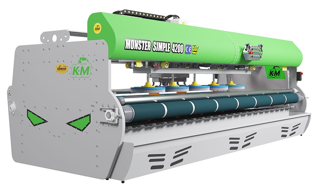 Halı Yıkama Makinesi Monster Simple 4200 Yeşil