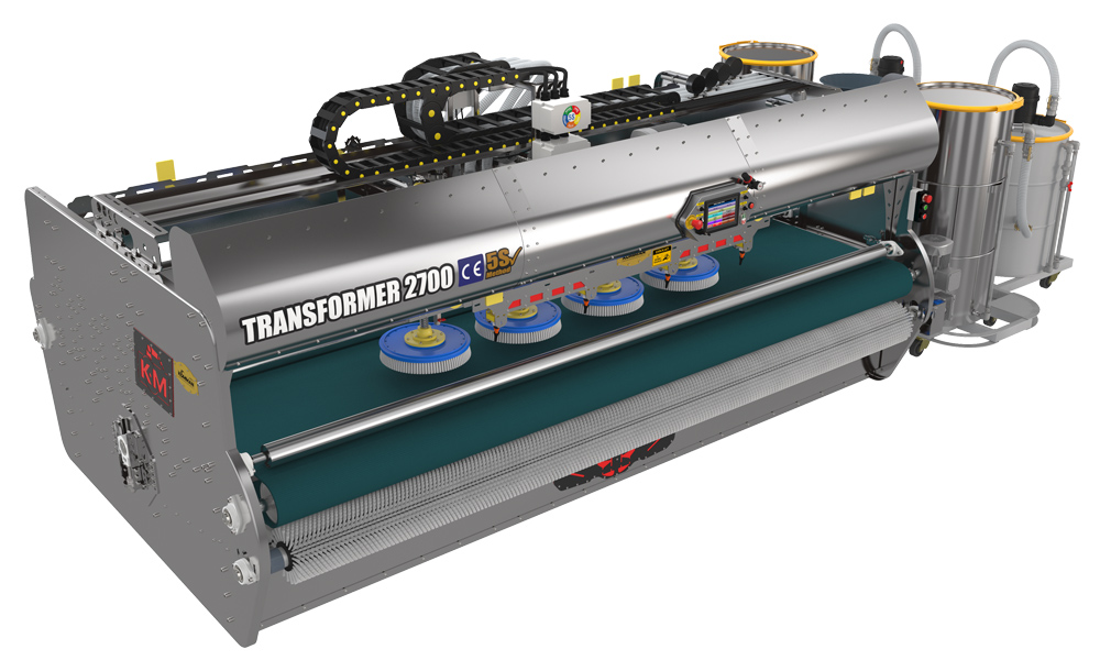 Otomatik Halı Yıkama Makinesi Transformer 2700 Krom