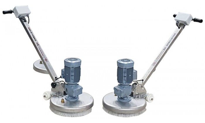 Yarı Otomatik Halı Fırçalama Makinası Rotojumbo Q 35