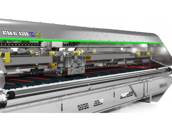 Full Otomatik Paslanmaz - Krom Halı Yıkama Makinası ATAK İNOX XL 4300